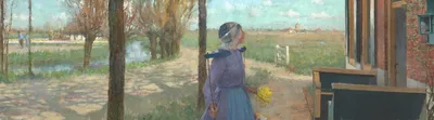 Flower Girl in Holland — top detail