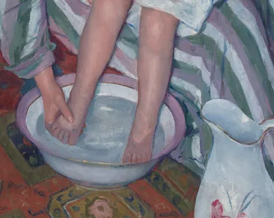 The Child's Bath — bottom detail