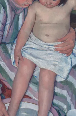 The Child's Bath — center crop