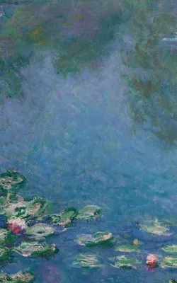 Water Lilies — left detail