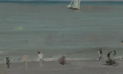 Coast Scene, Bathers — center crop