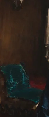 Madame Paul Escudier (Louise Lefevre) — left detail