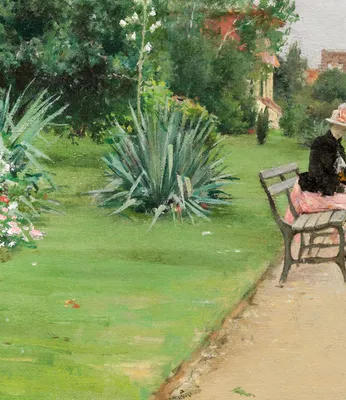 A City Park — left detail