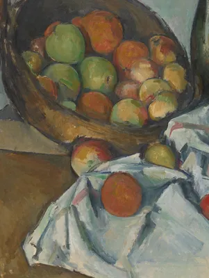 The Basket of Apples — left detail