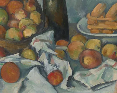 The Basket of Apples — center crop
