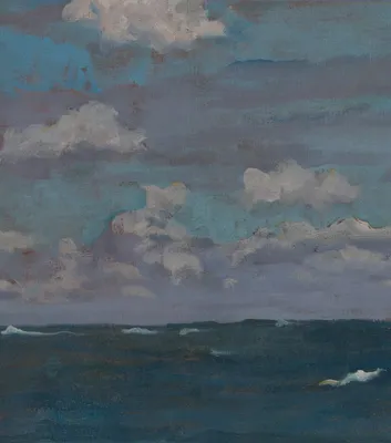 Violet and Silver—The Deep Sea — left detail