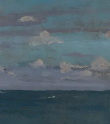 Violet and Silver—The Deep Sea — right detail
