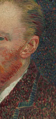 Self-Portrait — right detail