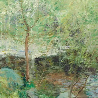 The White Bridge — center crop