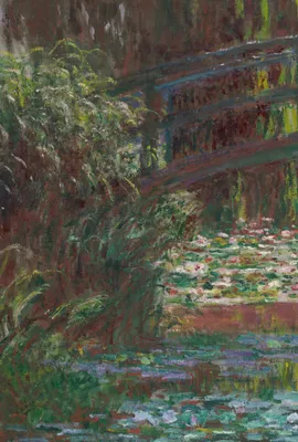 Water Lily Pond — left detail