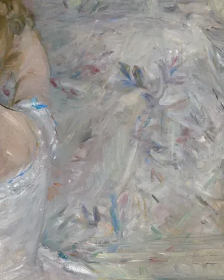 Woman at Her Toilette — right detail