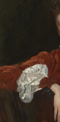 Mrs. Charles Deering (Marion Denison Whipple) — left detail