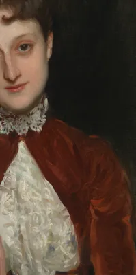 Mrs. Charles Deering (Marion Denison Whipple) — right detail