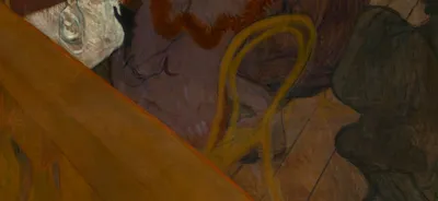 At the Moulin Rouge — bottom detail