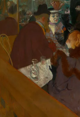 At the Moulin Rouge — left detail