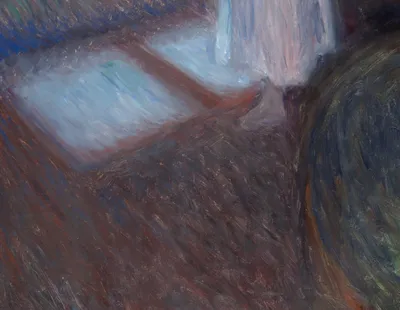The Girl by the Window — bottom detail