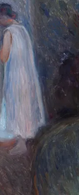 The Girl by the Window — right detail