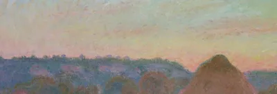 Stacks of Wheat (End of Day, Autumn) — top detail