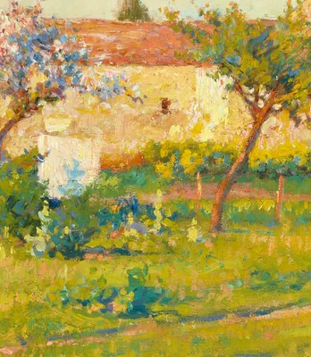 Spring in France — left detail
