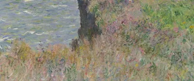 Cliff Walk at Pourville — bottom detail
