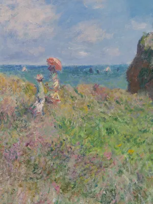 Cliff Walk at Pourville — right detail