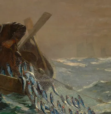 The Herring Net — right detail